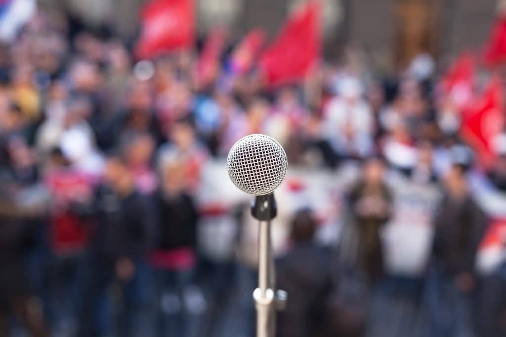 Demonstrations taking place on Capitol Hill spark public debate