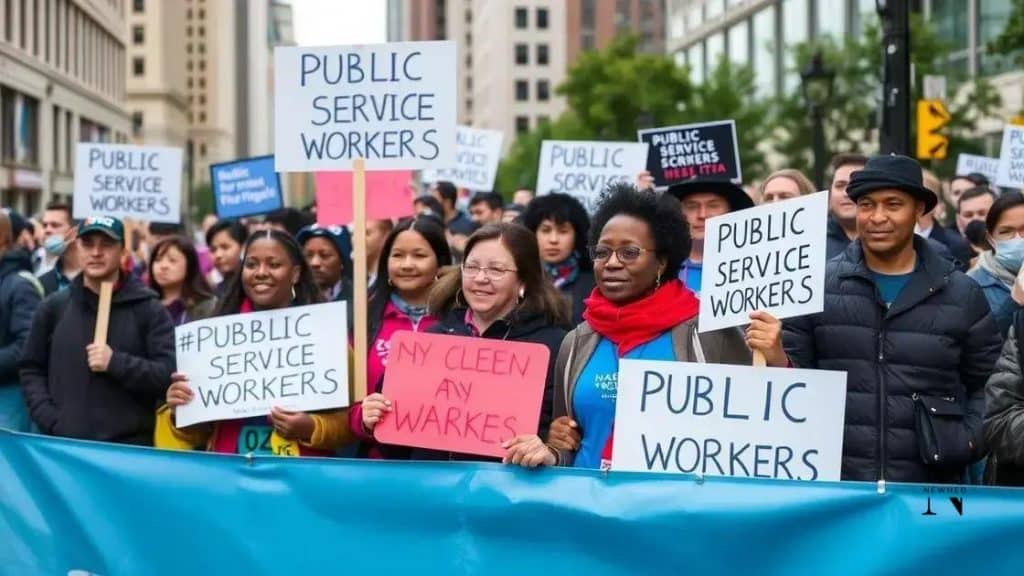 Rallies to back public service workers drive change