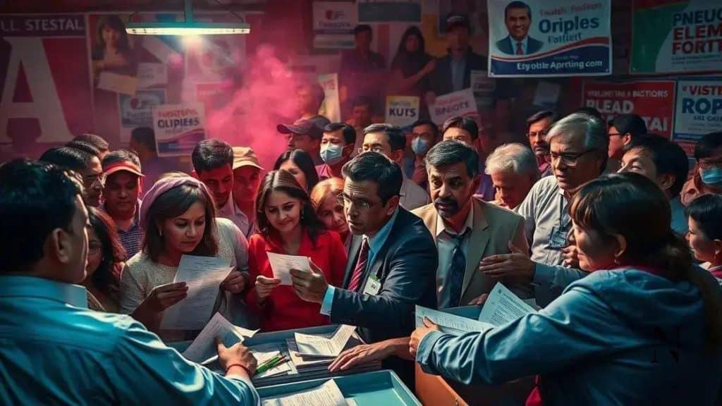 Election scandal: uncovering the truth behind the chaos