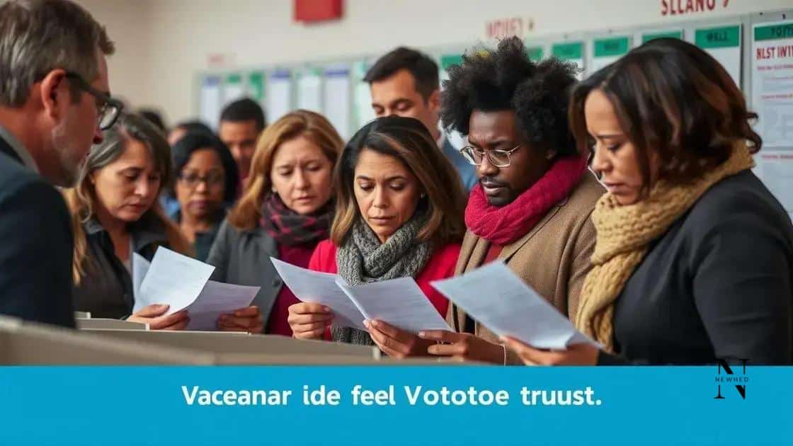 Impact of the scandal on voter trust