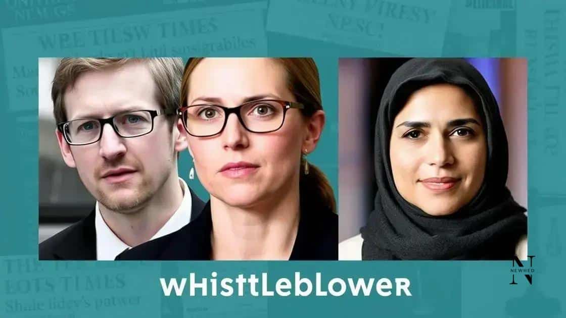 Famous whistleblower cases in history