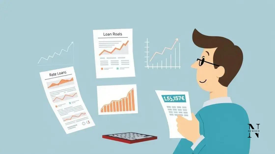 How will changes in rates affect your loans?
