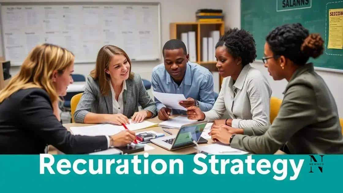 Strategies for effective recruitment