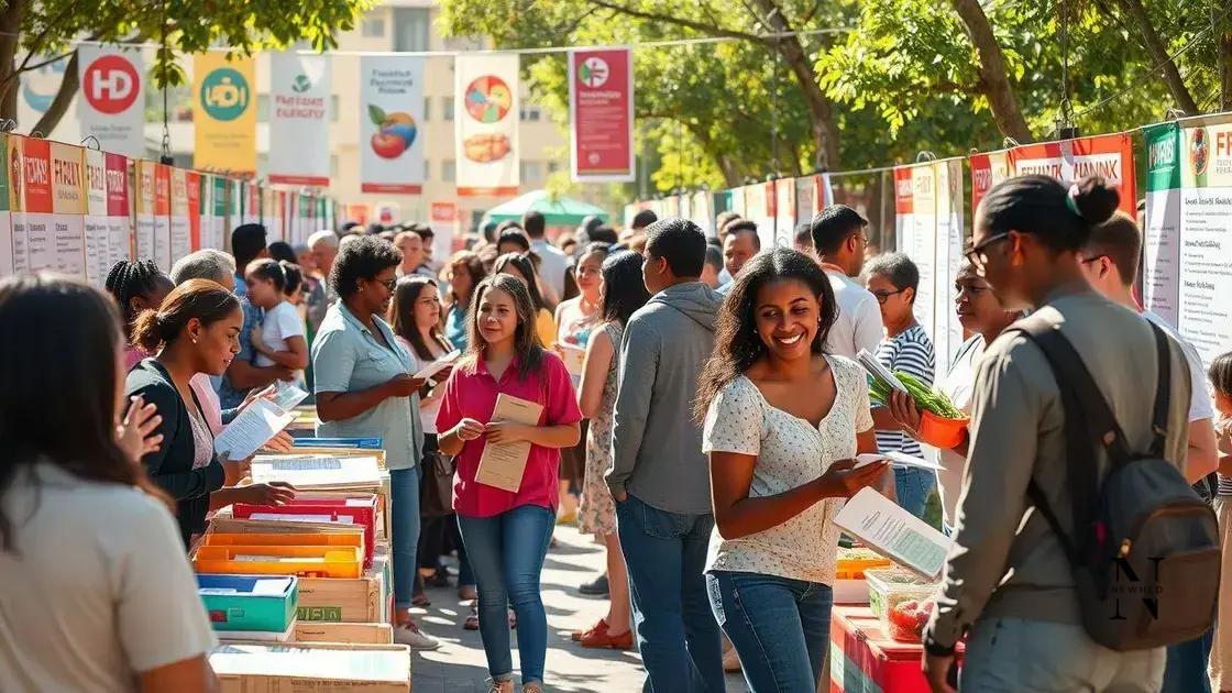 How to access food assistance resources