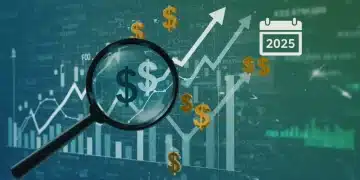 NIIT 2025: High Earners' Guide to Net Investment Income Tax Financial charts and a magnifying glass symbolizing strategic tax planning for high earners in 2025.