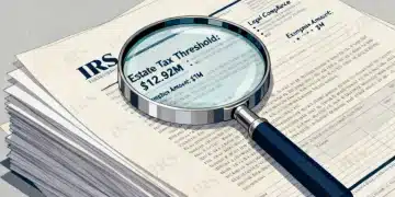 Complex estate tax documents and legal forms