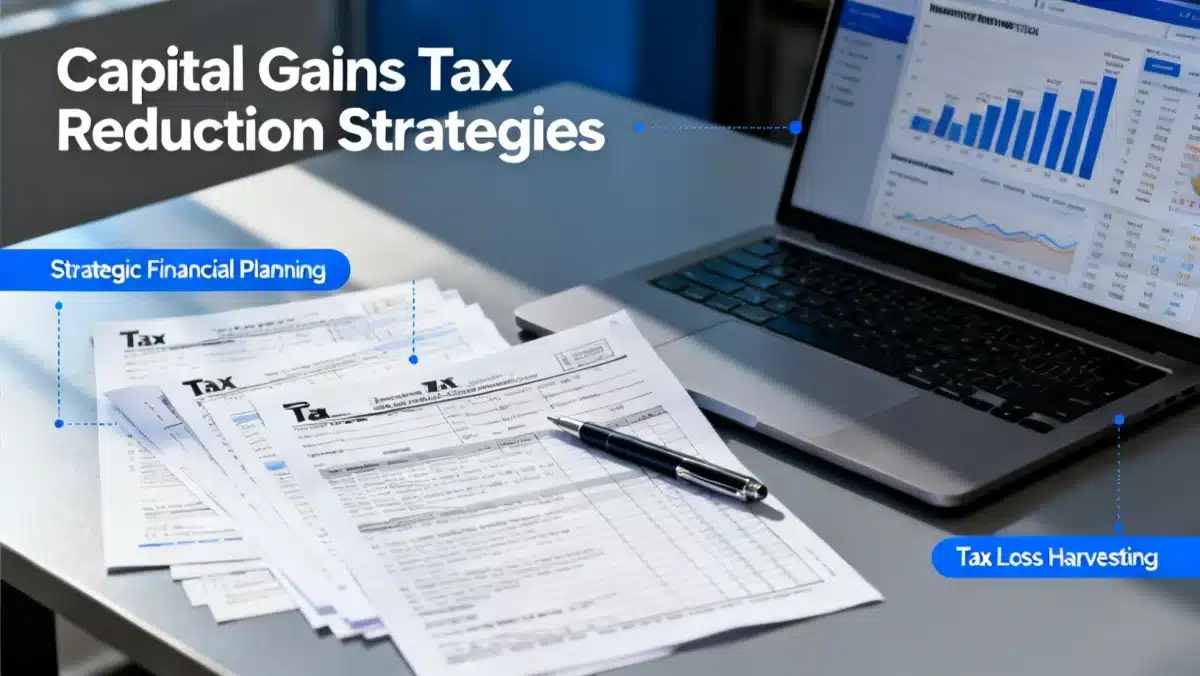 Tax loss harvesting strategies for capital gains tax reduction.