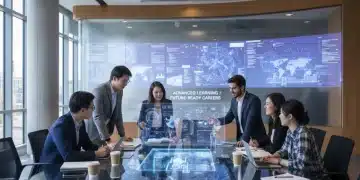 Beyond the Bachelor's: Top 5 Specialized Graduate Programs in the US by 2026 Graduate students collaborating on advanced specialized programs, symbolizing future career growth